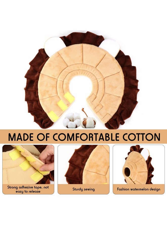 Leifide Soft Cat Cone Puppy Dog Recovery Collar Comfortable Pet Neck Lightweight Adjustable Protective Cone for Cat Kitten Prevent Licking Wounds - Image 2