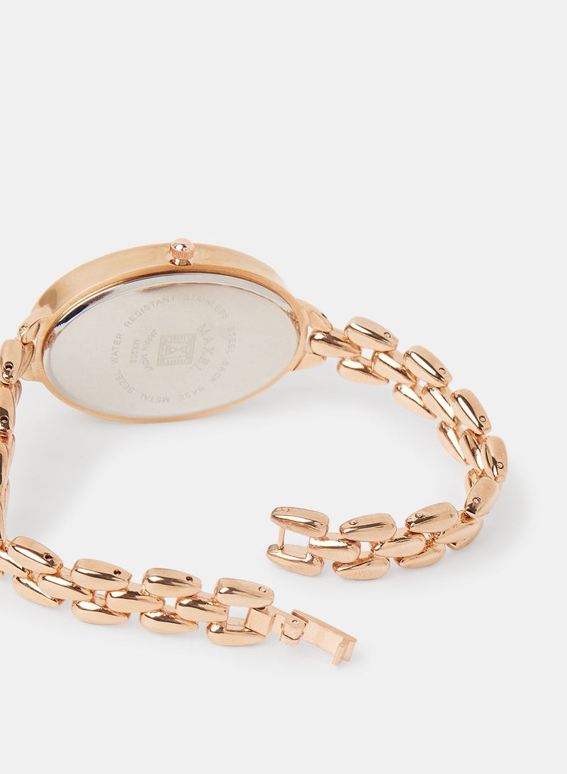 Maxel Women's Trendy Analog Wrist Watches MX49 - 28mm - Image 2