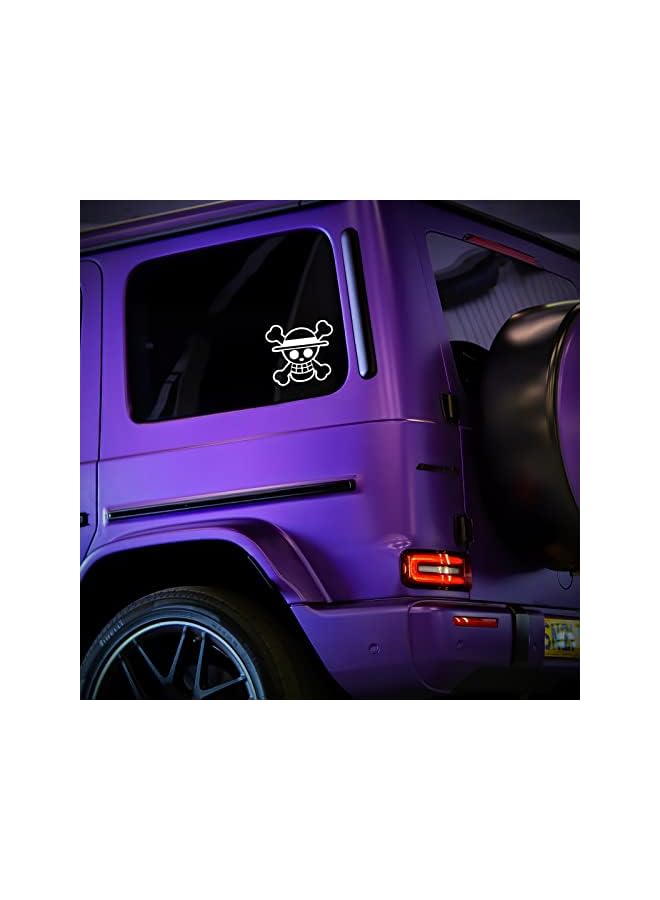 PROMASS Luffy Straw Hat Pirate Anime Car Decal Sticker - Image 3