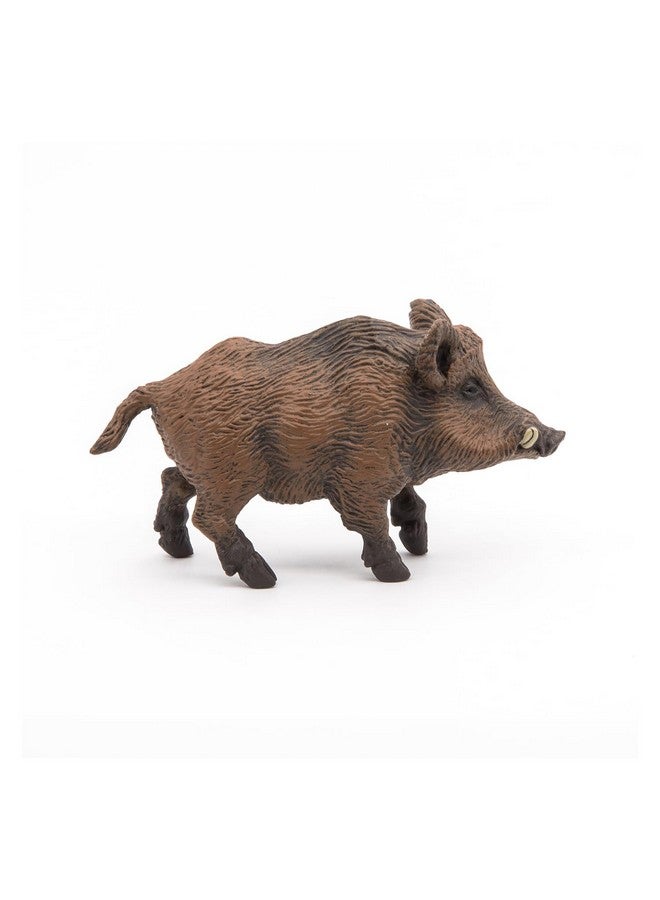 Papo Papo - Wild Boar - Realistic Plastic Figurine - 3 Years Old - Wildlife - Hand Painted - Ultra-Realistic Details - Durable and Educational - Children's Toy - Gift Idea - Wildlife Figurine  - Image 2