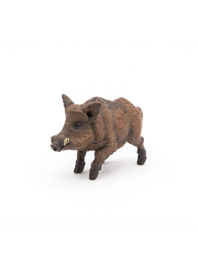 Papo Papo - Wild Boar - Realistic Plastic Figurine - 3 Years Old - Wildlife - Hand Painted - Ultra-Realistic Details - Durable and Educational - Children's Toy - Gift Idea - Wildlife Figurine  - Image 5