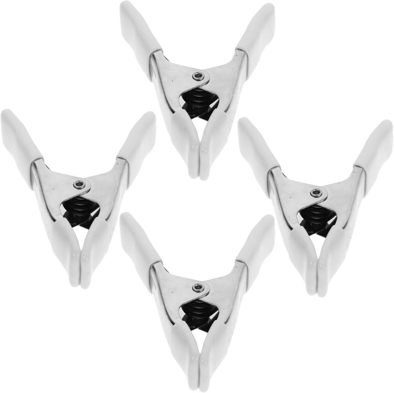 Heavy Duty Spring Clamps Backdrop Clips 4pcs Set For Backdrop Stand - Image 1
