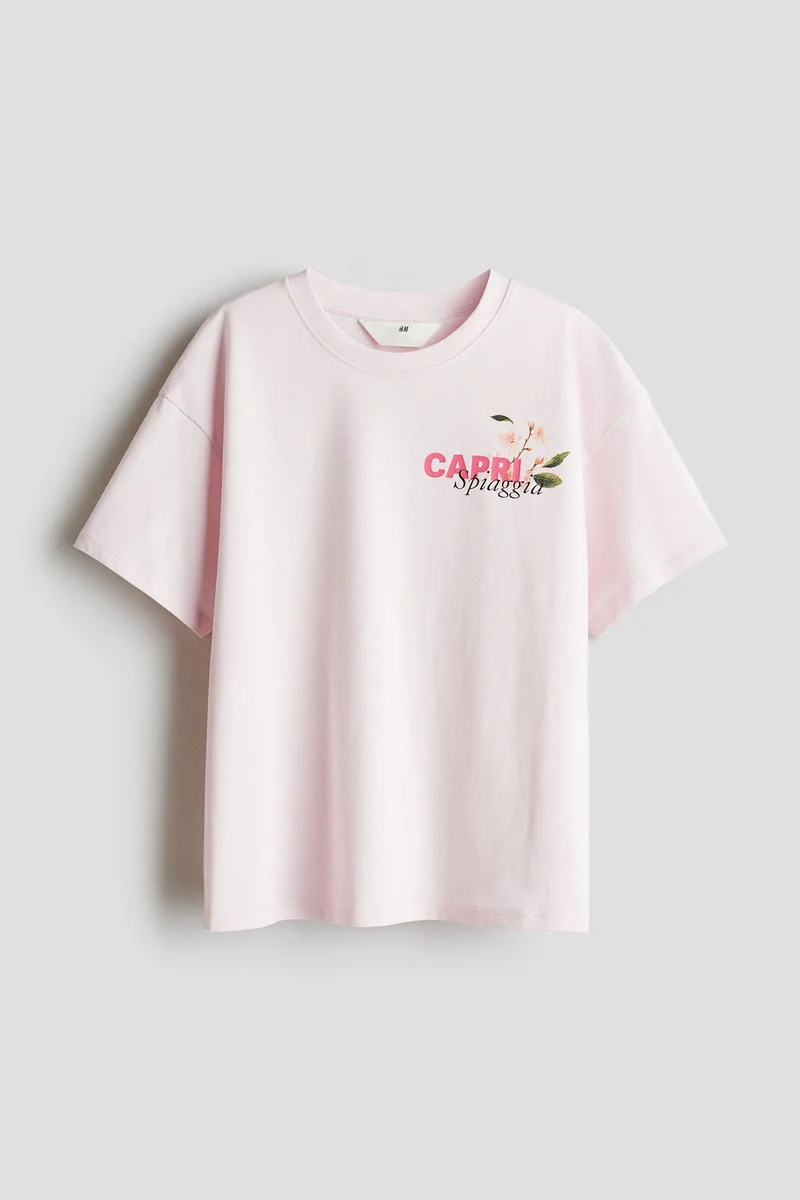 H&M Oversized cotton T-shirt