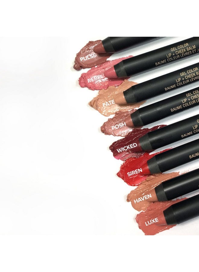 NUDESTIX - Gel Color Lip + Cheek Balm Creamy Sheer Tinted Lip Gloss + Lip Liner + Cheek Blush Multi Use Makeup Pencil Stick Hydrating High Shine Tint Shade: J Mama 0.10 Oz (2.8 G) - Image 1