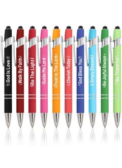 Christian Pens Scripture Ballpoint Pen Religious Pen With Inspirational Bible Verse For Women Men Colleague Coworker Office Favors 10 Pcs - pzsku/Z966DC4C489EB2680AB2CZ/45/_/1731926132/9b309fb7-aca1-4691-8582-ec902a8806f0