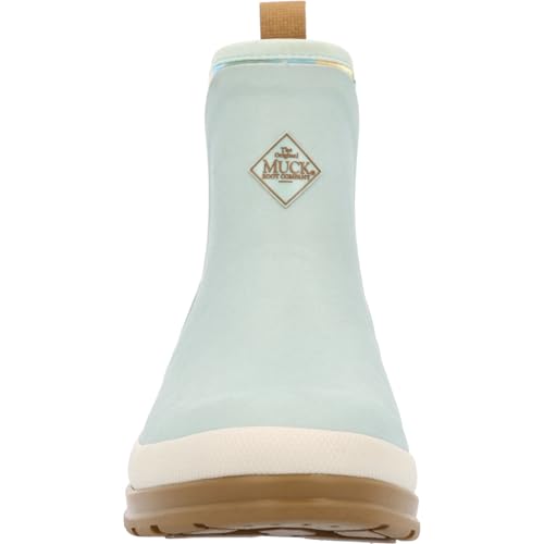 MUCK حذاء الكاحل النسائي من شركة موك بوت الأصلية، أزرق/مزخرف بالزهور، 7 - Image 3