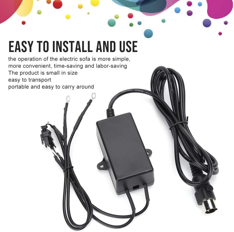 klarako Recliner Power Supply Recliner Adapter Easy to Install Strong Anti‑Interference Ability Touch Control Technology, for Electric Sofa Electric Recliner - Image 3