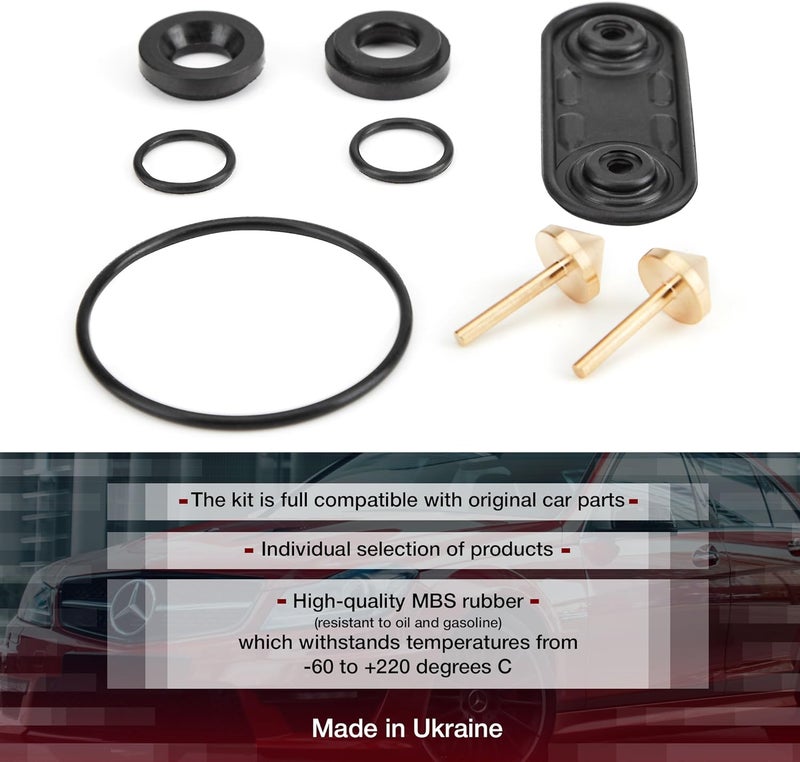 Klifex Heater Valve Repair Kit for Mercedes-Benz - Compatible with W124, W220, W221, W215, W202, W208, W210, W170 - Image 5