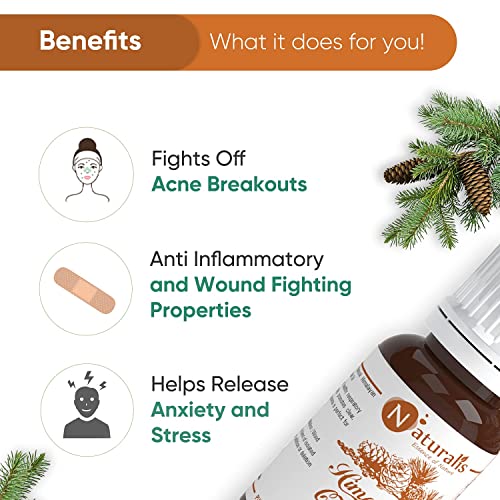 Naturalis Essence of Nature Himalayan Cedarwood Essential Oil for Skin, Hair and Aromatherapy - 15ml - Image 4