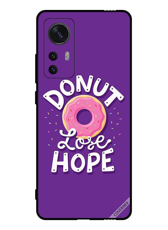 Covernex Protective Case Cover For Xiaomi 12X Donut Lose Hope - Image 1