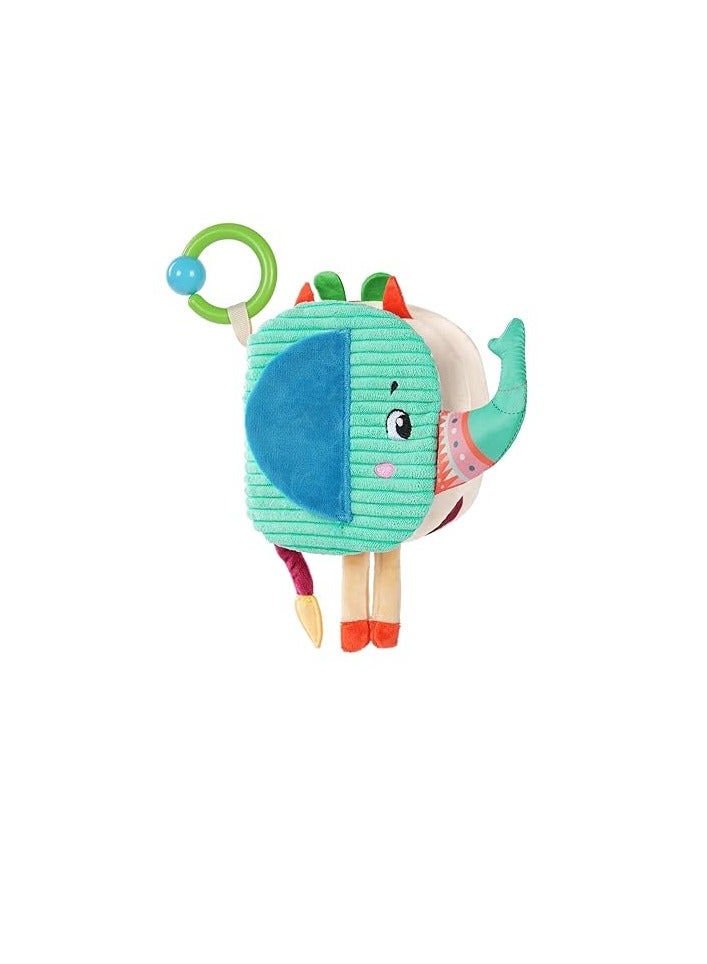 كتب قماشية للأطفال، كتب تعليمية وتعليمية للأطفال حديثي الولادة، كتب قماشية للأطفال في مرحلة ما قبل المدرسة، كتب قماشية للأطفال، كتب قماشية ناعمة للأطفال، كتاب صور تفاعلي، لعبة أطفال - Image 1