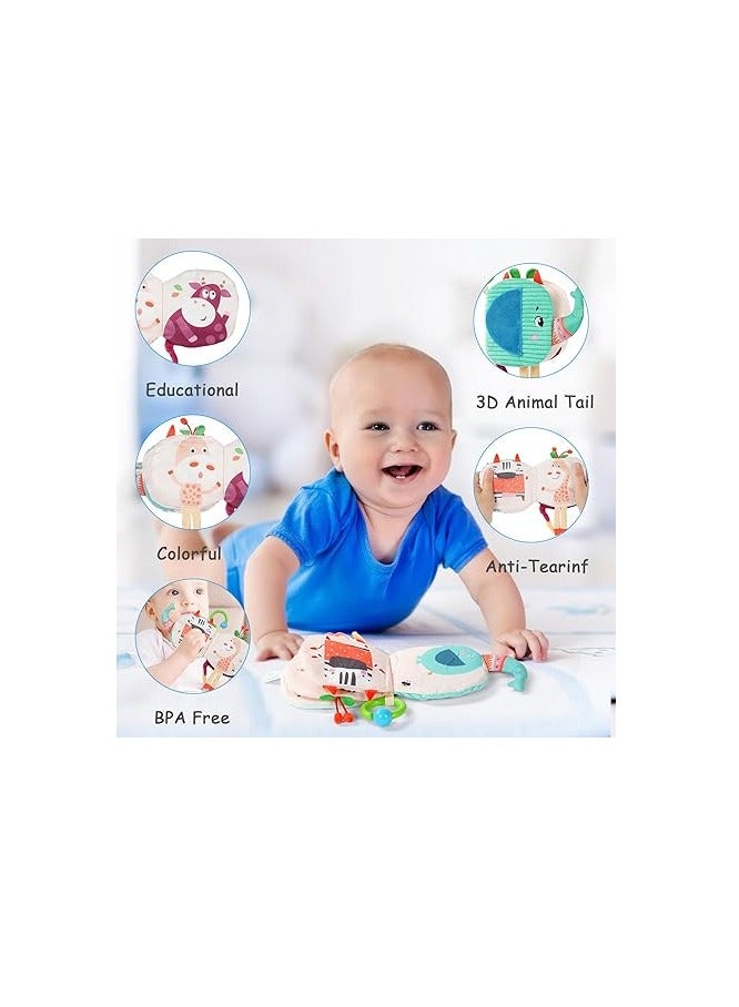 كتب قماشية للأطفال، كتب تعليمية وتعليمية للأطفال حديثي الولادة، كتب قماشية للأطفال في مرحلة ما قبل المدرسة، كتب قماشية للأطفال، كتب قماشية ناعمة للأطفال، كتاب صور تفاعلي، لعبة أطفال - Image 5