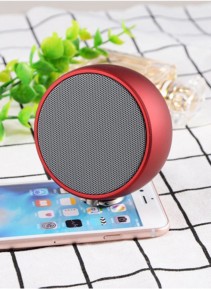 ISHWAZ - Luxurious Metal Bluetooth Speaker Mini Portable Bluetooth Speaker, Pocket Size Wireless Speaker With Impressive Volume, True Stereo and Bass, Ideal For Outdoor Indoor Use, For Smaertphones and Laptops - Image 1