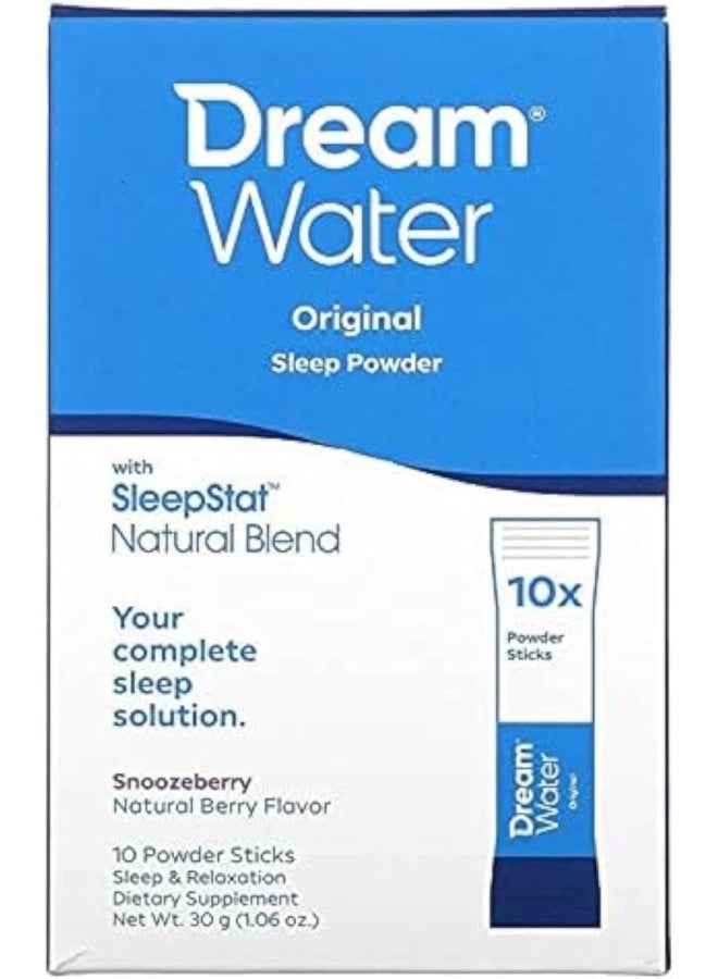 Dream Water Original Sleep Powder - Snoozeberry Flavor