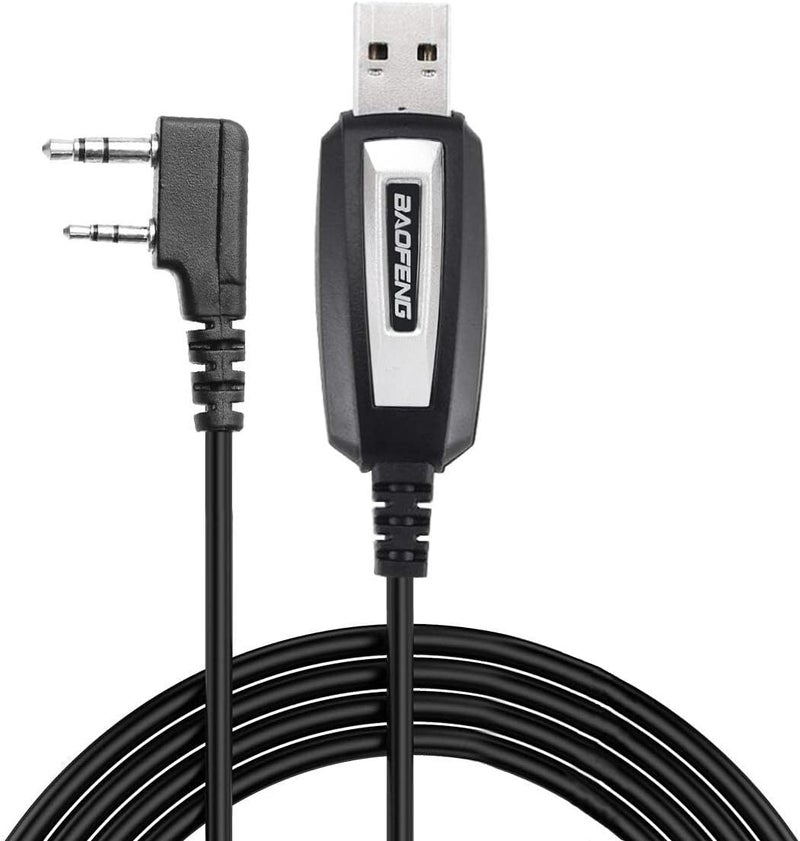 BAOFENG USB Programming Cable with CH340 Chip for UV-5R, BF-F8HP, and More - Image 1