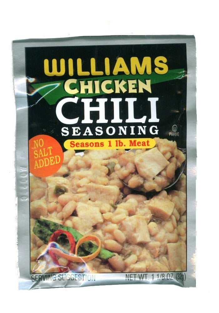 Williams Chicken Chili Seasoning - 1.13 Ounces (Pack of 6)