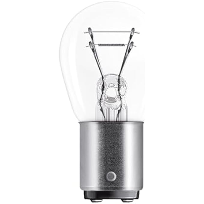 OSRAM Original Line 12 V Signal Lights With Metal Base P214 W Double Blister Pack Of 2 White - Image 4