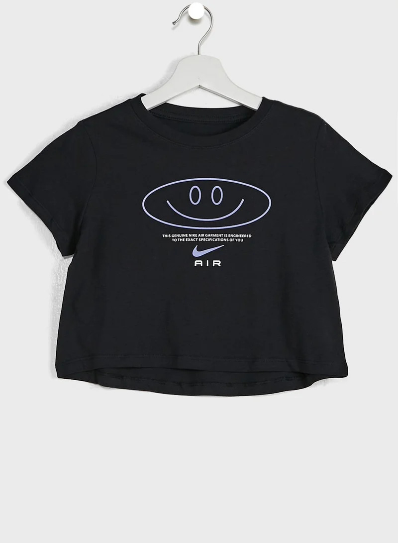 Nike Youth Nsw Air Cropped T-Shirt