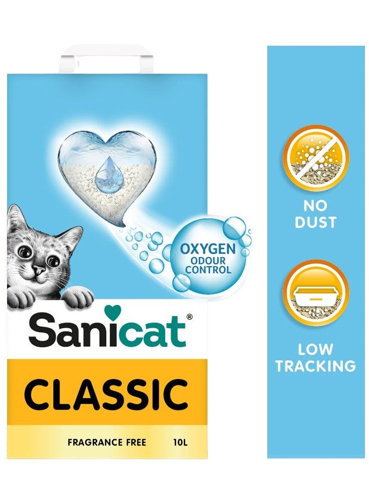 Sanicat Classic Fragrance Free Litter 10L - Image 3