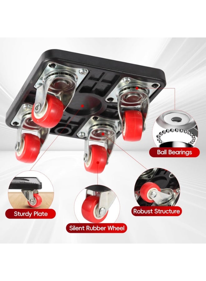 Arabest Furniture Lifter Tool Set with 360° Rotating Wheels Furniture Dolly,Heavy-Duty Mover for Furniture, Refrigerator, Sofa, and Cabinet - Image 3