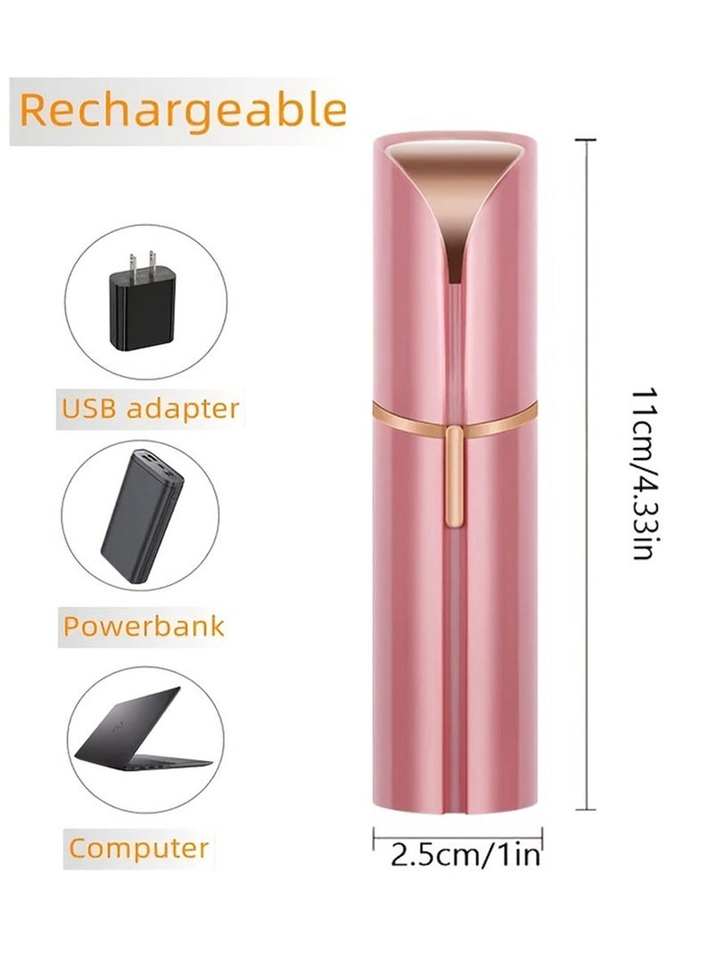 Generic Facial Hair Removal for Women, Painless Hair Removal Device, Women Facial Hair Remover, Best Face Razors / Trimmer / Electric Shaver for Chin / Upper Lip / Peach Fuzz  - Image 3