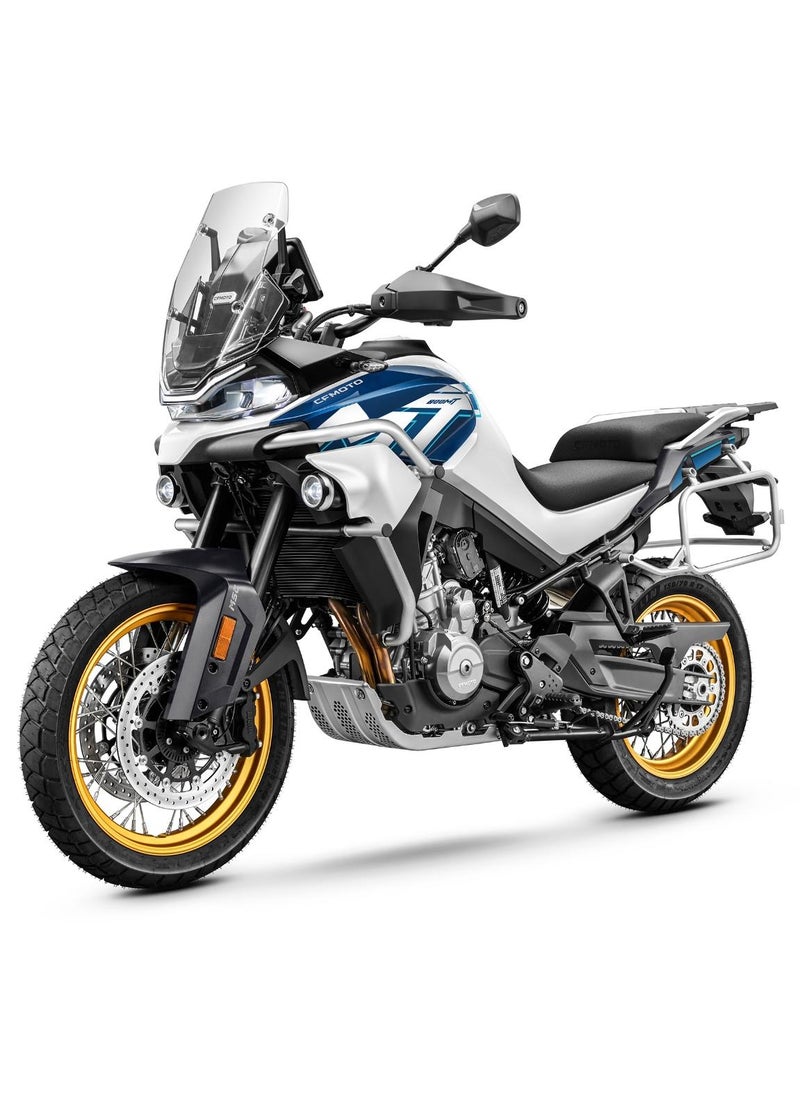 سي اف موتو 800MT Explore - أبيض لامع - Image 1