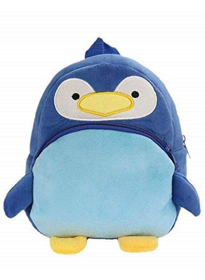 blue tree Kids School Bag Soft Plush Backpack Cartoon Bags Mini Travel Bag for for Girls Boys Toddler Baby Cute Dog & penguin - Image 3
