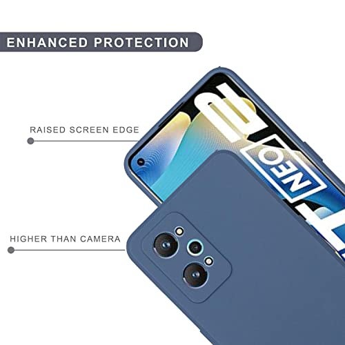 SPRIG Compatible with Realme GT 2 Phone TPU Basic Premium Back Cover Drop Tested Shock Proof Mobile Case for Men, Women, Boys and Girls with Camera Protection (Lavender Grey) - Image 3