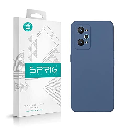 SPRIG Compatible with Realme GT 2 Phone TPU Basic Premium Back Cover Drop Tested Shock Proof Mobile Case for Men, Women, Boys and Girls with Camera Protection (Lavender Grey) - Image 1