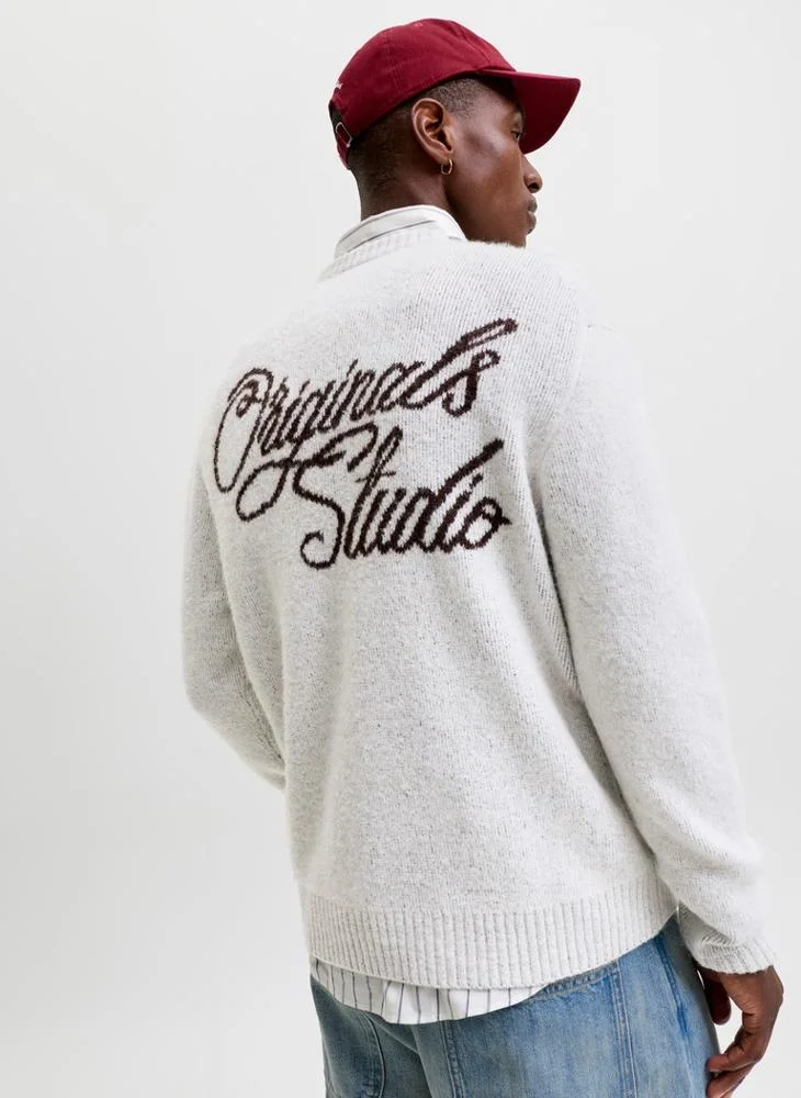 JACK & JONES  Casual Crew Neck Sweater for Men | Best Price UAE