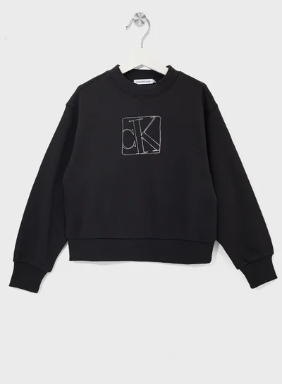 Calvin Klein Jeans Youth Logo Sweatshirt