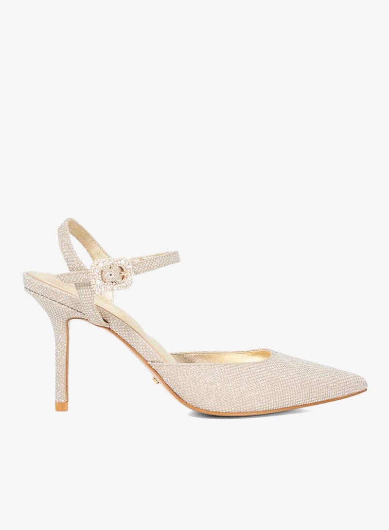 Dune London Pointed Toe High Heel Pumps - Image 2