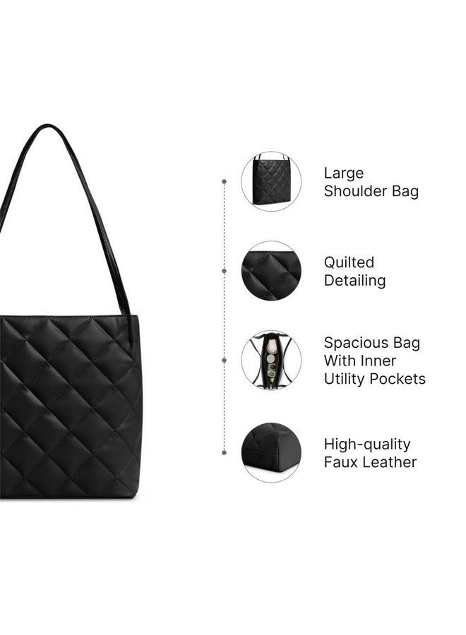 Fastrack College Shoulder Bag for Women, Girls and Ladies | Ladies Purse Handbag | Women Bags for Casual Carry Black - Image 3