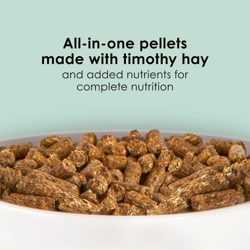 Kaytee Timothy Complete Guinea Pig Food, Made with Timothy Hay, High in Fiber, Supports Dental Health and Digestion, Long-lasting Vitamin C, 9.5 pounds - Image 2