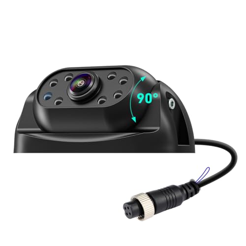 GreenYi 1080P Wired RV Backup Camera with Magnetic Mount, IP68 Waterproof GreenYi Rear View Camera for Truck Pickup Trailer, Night Vision, Heavy-Duty Metal Housing - Image 1