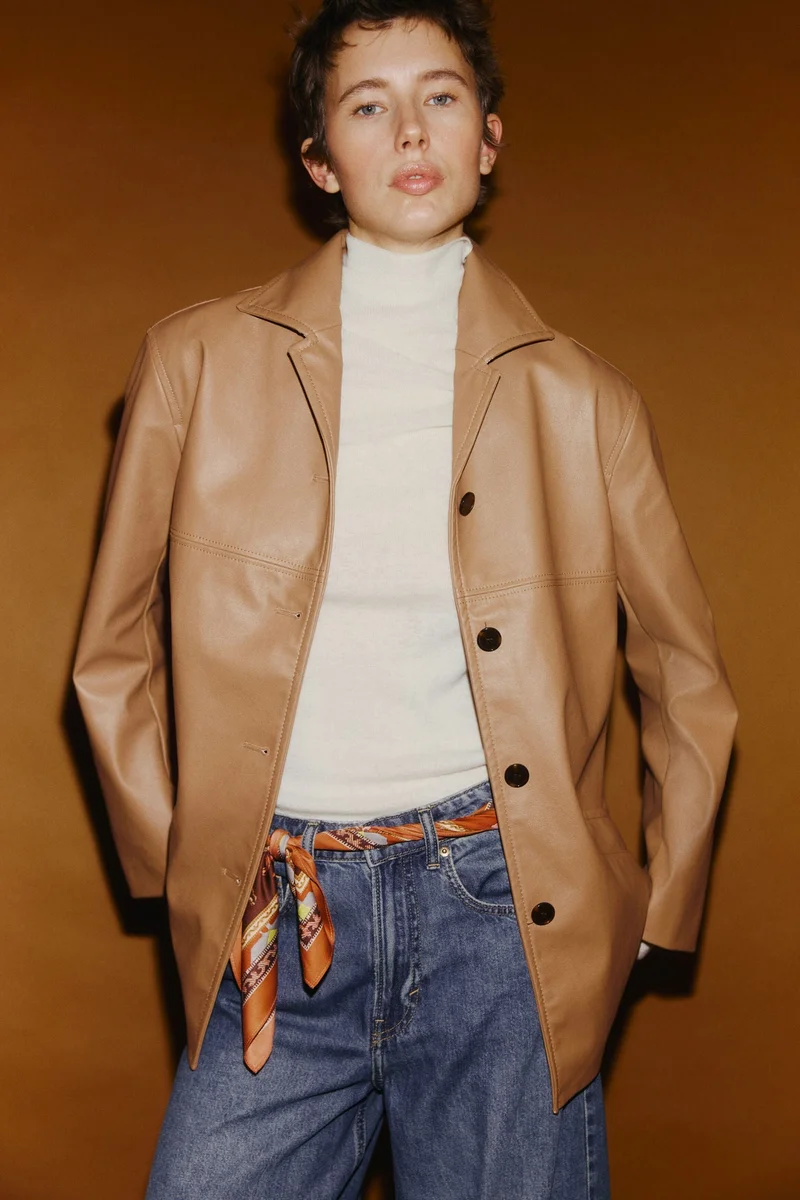 اتش اند ام جاكيت مُبطن