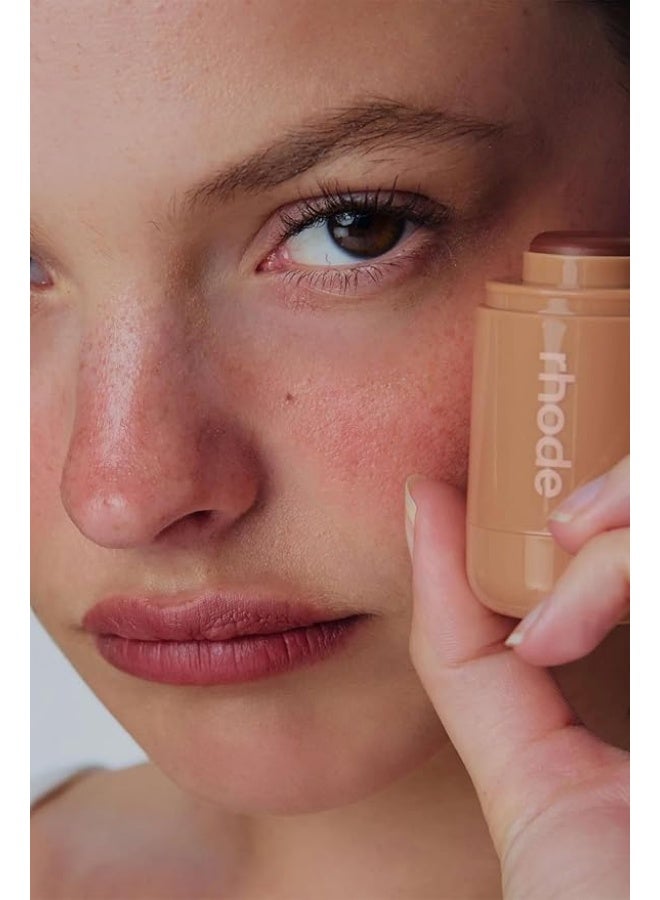 رود أحمر خدود صغير من رود سكين للنساء، لون تيدي محمص - Image 4