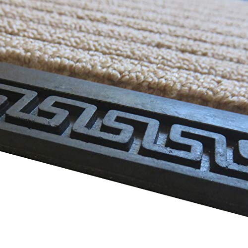 ATMAH Polypropylene Step Mat, Size 25Cm X 75Cm (Fawn, Rectangular) - Image 3