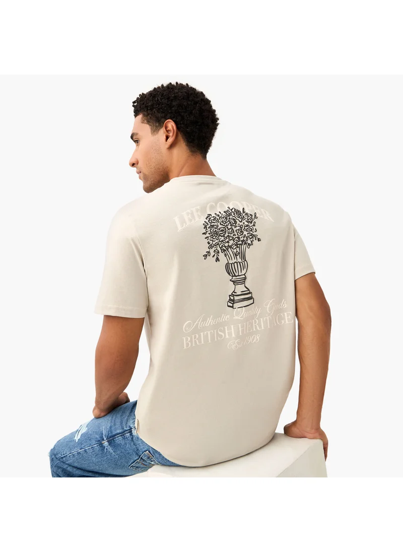 Lee Cooper Lee Cooper Typographic Print Crew Neck T-shirt