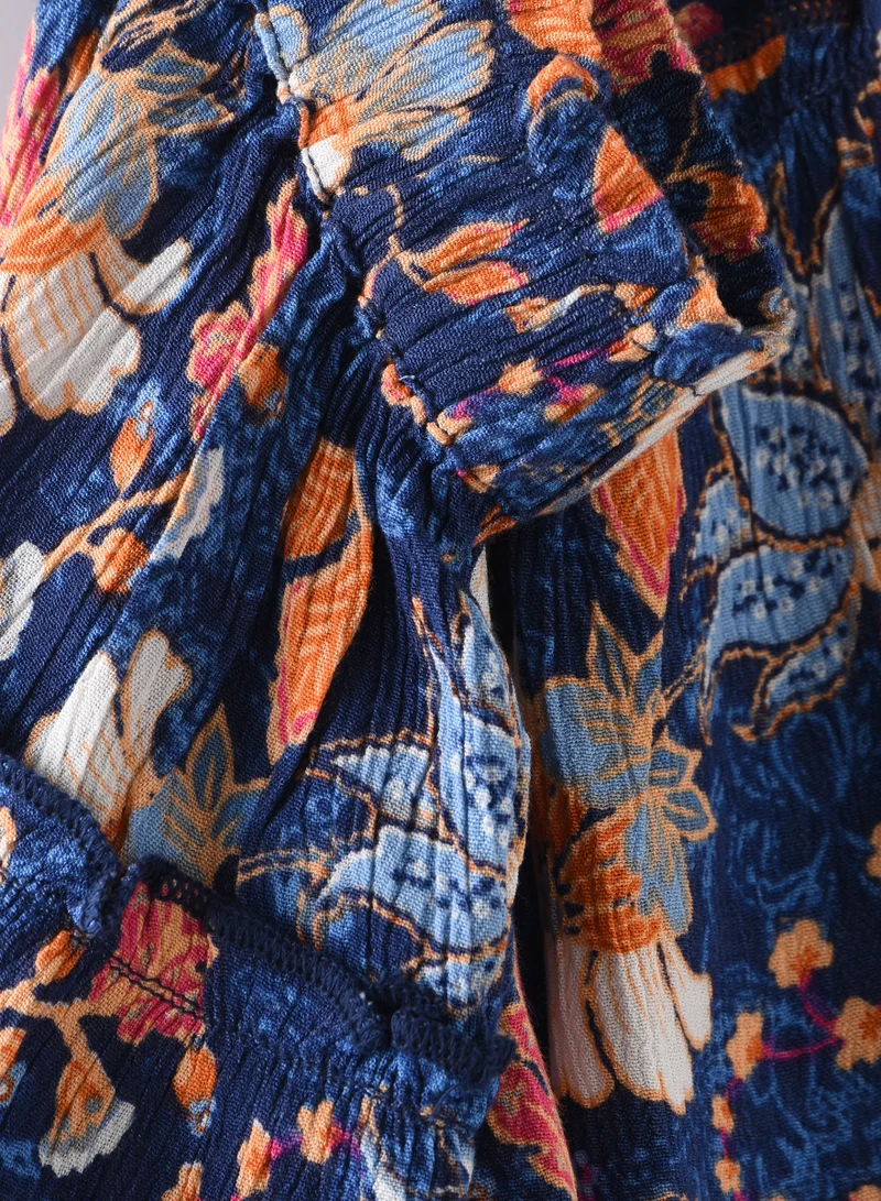 Jelliene Sunny Swirls: Girls' Comfy Crepe Skirts Twirling Fun & Summer Vibes