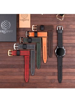 Vagave Fossil 20MM 22MM 24MM Leather Band FS4656 CH2586 CH2782 FS5132 FS5251 FJR1487 BG1175 Compatible Genuine Leather Strap  - Image 5