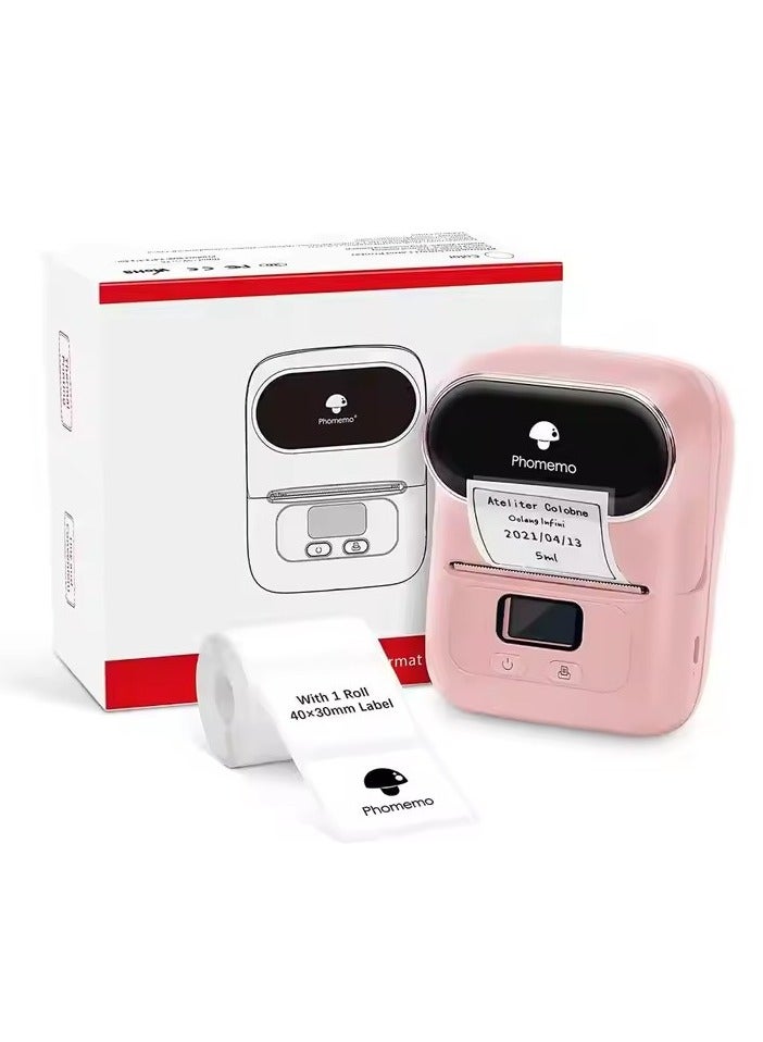 فوميمو المحمولة بلوتوث الحرارية تسمية صانع ملصقات صانع طابعة الباركود للملابس والمجوهرات التجزئة البريدية متوافقة مع نظام أندرويد دائرة الرقابة الداخلية - Image 1