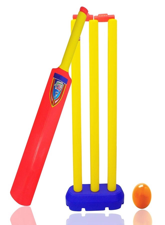 Fully Cricket Set for Kids with Stump and Ball Birthday Gift for Kids (Multicolor) - Image 3