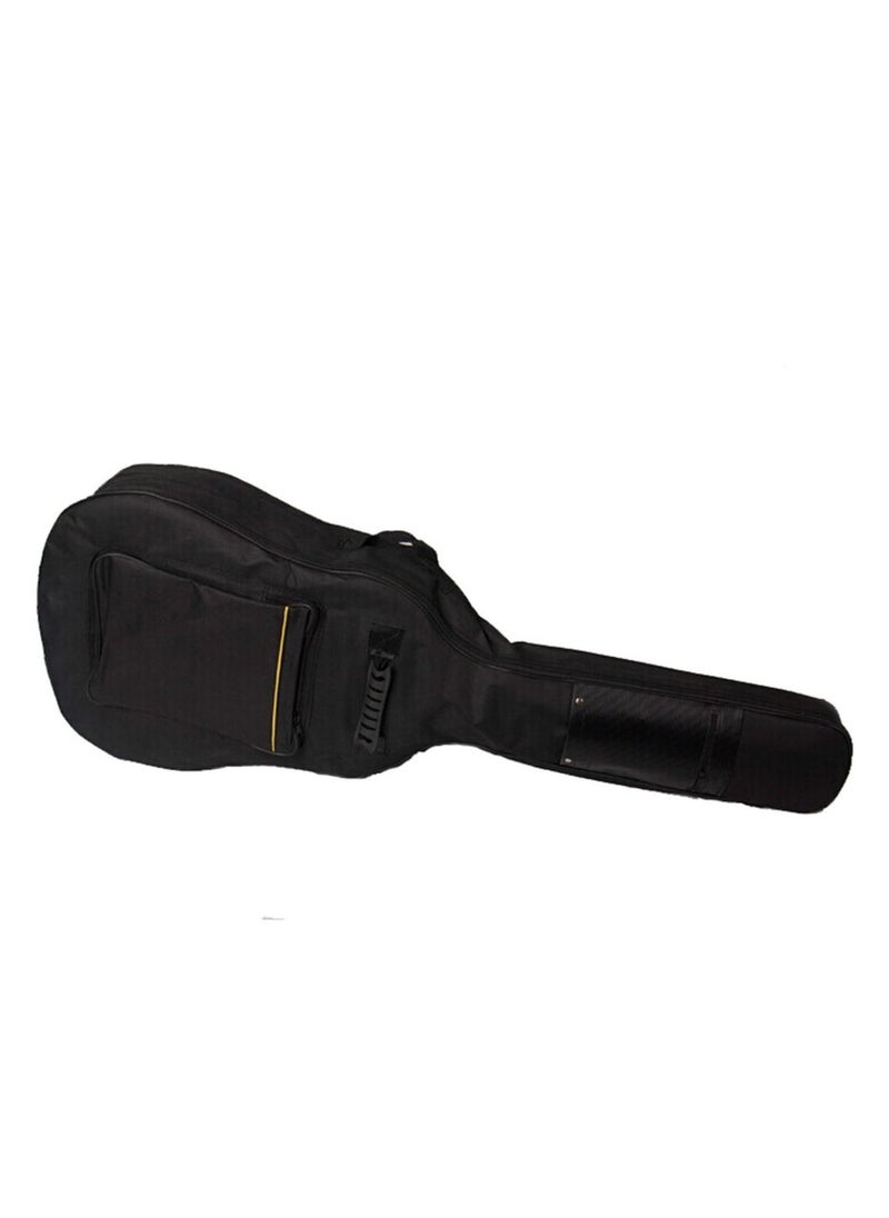 Generic 41" Guitar Bag Waterproof Guitar Case with Double Adjustable Shoulder Strap Guitar Case (Black)  - Image 2