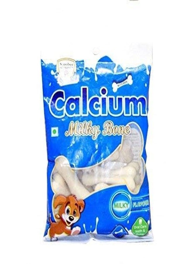 D&C PAWS Pure Vegetarian Calcium Milky Bone 290 Grms Treat for Dogs and Puppies (Pack of 1 pkt) - Image 1