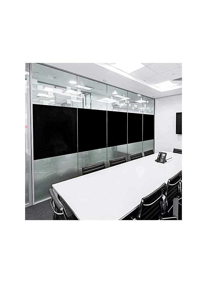 The Bros Privacy Window Films, Self Adhesive Privacy Frosted Opaque Glass Window Film, for Bathroom Door, Decorative Stickers, UV Blocking Heat Control Coverings, Home Office, Front Door(200 * 60cm) - Image 4