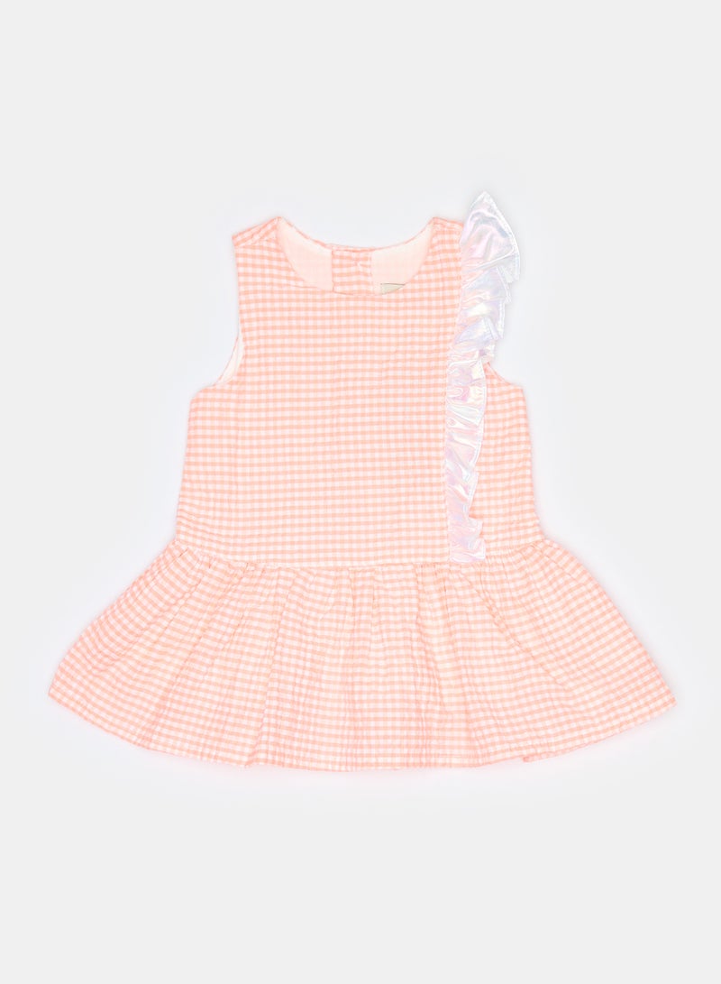 Panco Baby Girls SWEET SUMMER Ruffle Detailed Dress - Image 1