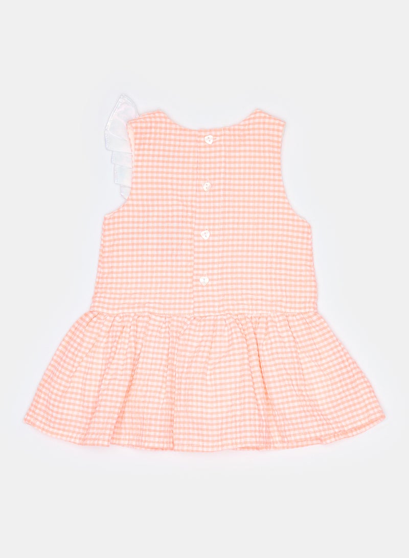 Panco Baby Girls SWEET SUMMER Ruffle Detailed Dress - Image 2