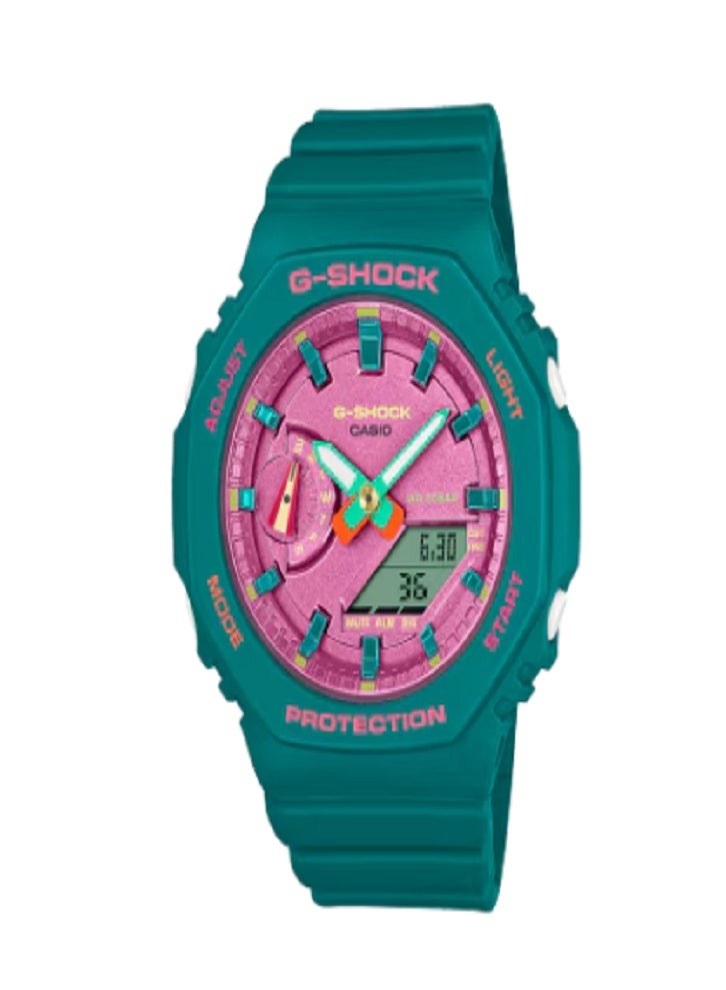 كاسيو ساعة G-SHOCK GMA-S2100BS-3ADR (لون زاهي صغير CasiOak)