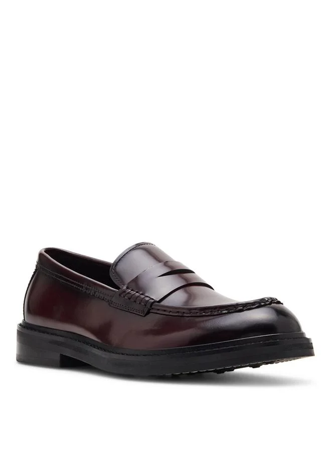Steve Madden Langston Burgundy Box Men's Loafers